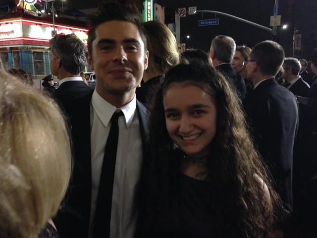 After+meeting+Zac+Efron%2C+Eliana+cannot+stop+smiling%21