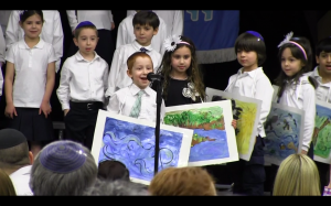 Kindergarteners Celebrate Melava Malkah