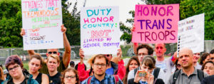Thousands of Transgender Military Service Personnel Threatened by President Trumps Transgender Ban