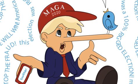 Pinocchio Tweets from the white house