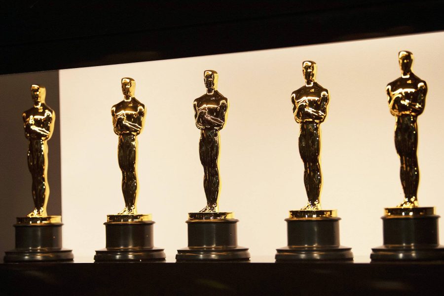 HOLLYWOOD, CALIFORNIA - FEBRUARY 09: In this handout photo provided by A.M.P.A.S. Oscars statuettes are on display backstage during the 92nd Annual Academy Awards at the Dolby Theatre on February 09, 2020 in Hollywood, California. (Photo by Matt Petit - Handout/A.M.P.A.S. via Getty Images)