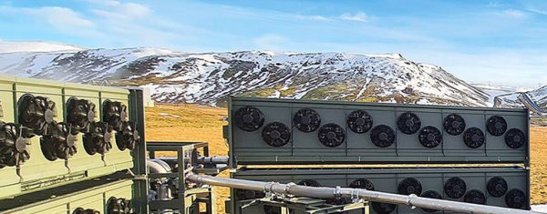 The Climeworks DAC+S system, located in Reykjavik, Iceland. 