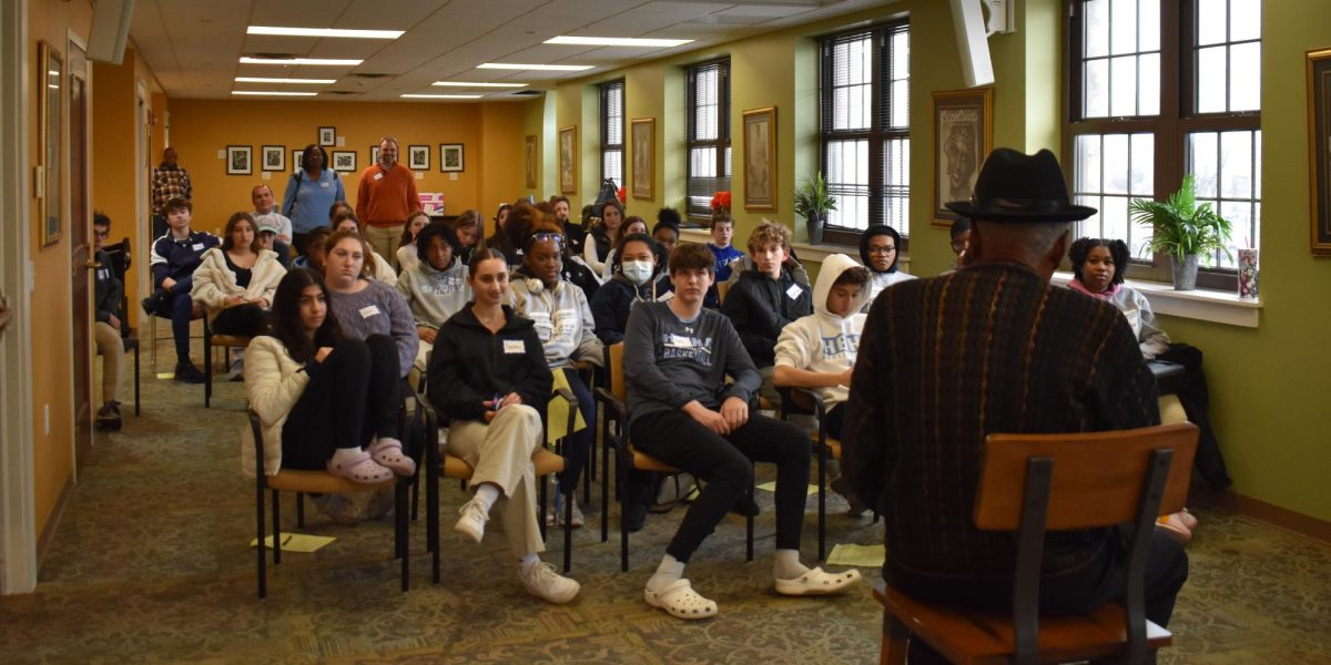 HBHA Students Meet Alvin Brooks in Preparation for Civil Rights Trip