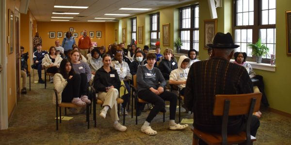 HBHA Students Meet Alvin Brooks in Preparation for Civil Rights Trip