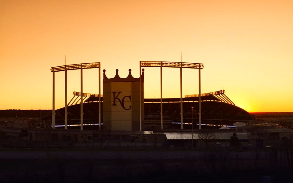 The current Kansas City Royals stadium is located in Jackson County, Missouri. 