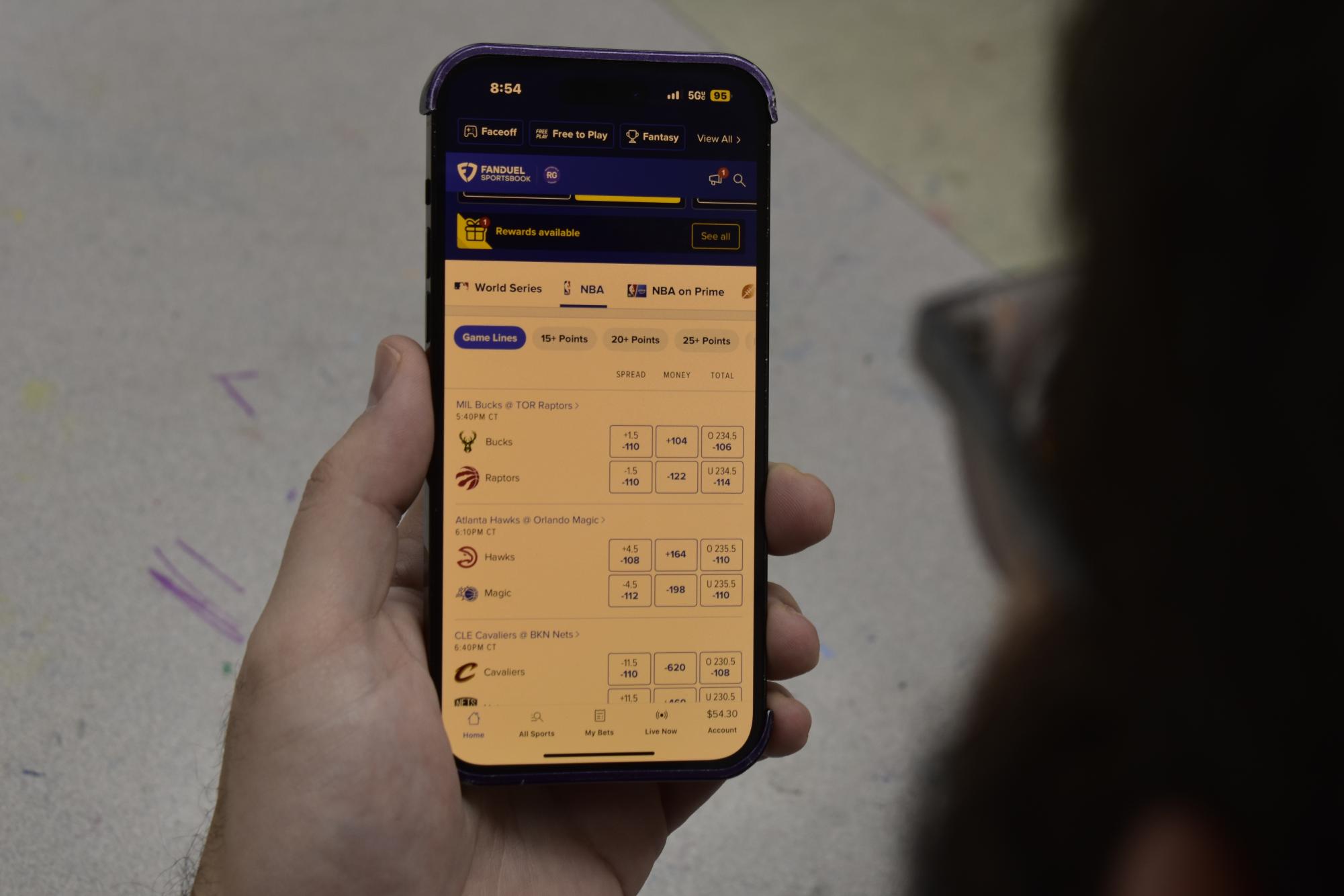 According to a Pew Research Center Study, 43% of adults now see sports betting as a bad thing for society, which is an increase from 34% in 2022. Photo by Naftali Tilove.